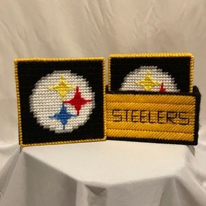 COPY - Pittsburgh Steelers NFL 5 piece coaster set